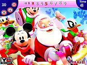 Mickey and Santa Christmas trgykeress jtkok