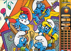 The Smurfs find the numbers trgykeress jtkok ingyen