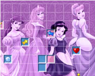 Disney princess and friends hidden treasures tárgykeresõs HTML5 játék