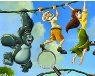 Hidden numbers Tarzan tárgykeresõs játékok