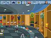Soccer dressing room online játék