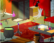 Witch room hidden potions online játék